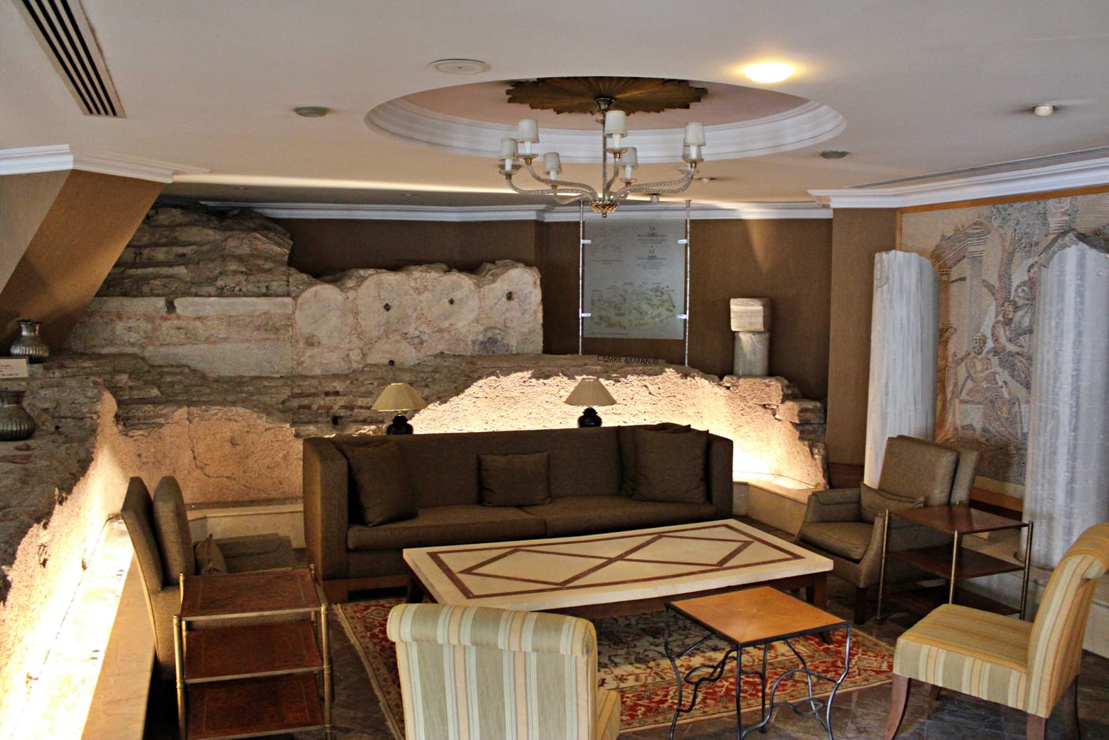 Eresin Otel İçindeki Sarnıç Kalıntısı